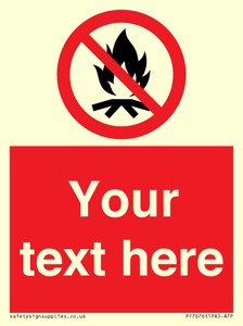 Custom prohibition No campfire